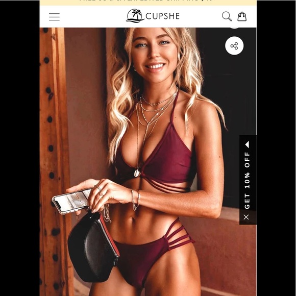 Cupshe bikini - Picture 1 of 3